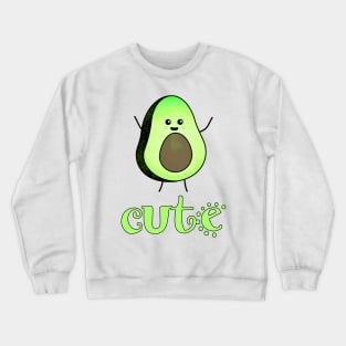 Cute Avocado Crewneck Sweatshirt